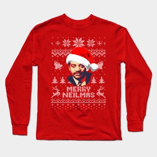 Neil Degrasse Tyson Merry Neilmas Long Sleeve T-Shirt